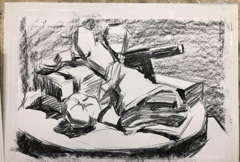 素描作品：5步让你的作品脱颖而出，带有步骤图讲解