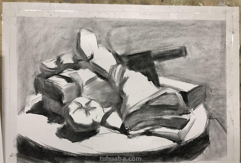 素描作品：5步让你的作品脱颖而出，带有步骤图讲解