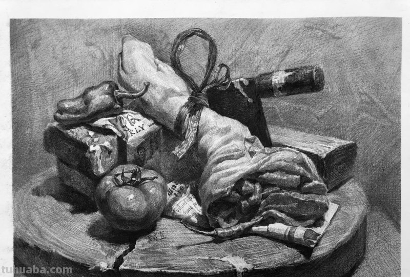 素描作品：5步让你的作品脱颖而出，带有步骤图讲解