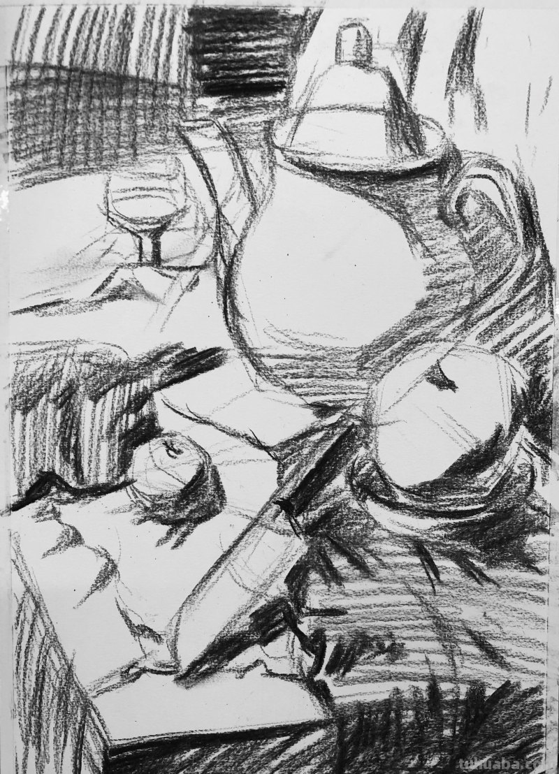 素描作品：5步让你的作品脱颖而出，带有步骤图讲解