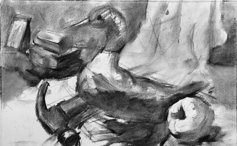 素描作品：5步让你的作品脱颖而出，带有步骤图讲解