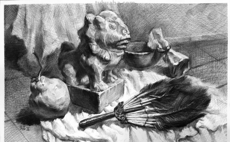 素描作品：5步让你的作品脱颖而出，带有步骤图讲解