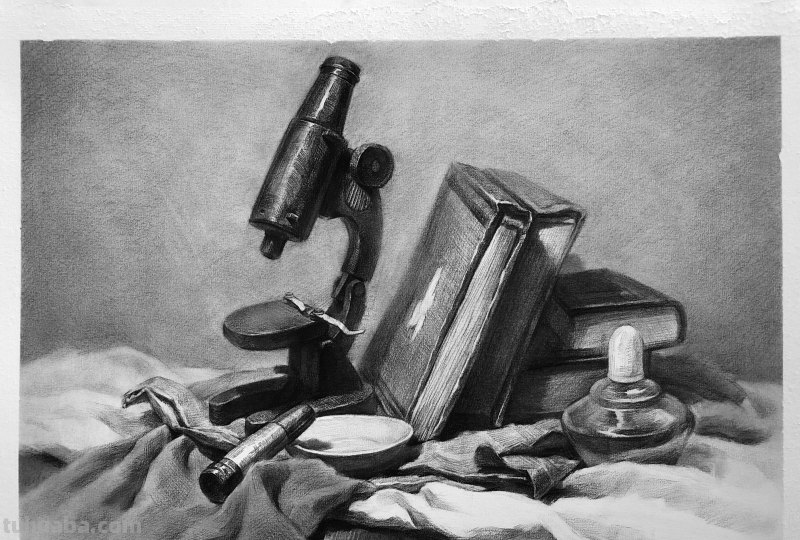 素描作品：5步让你的作品脱颖而出，带有步骤图讲解