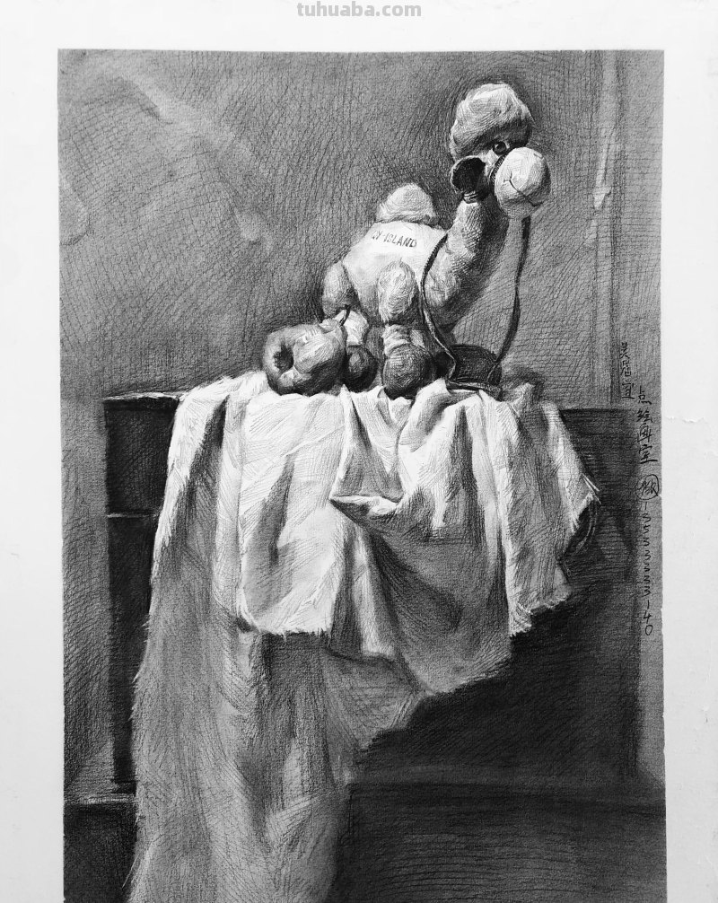 素描作品：5步让你的作品脱颖而出，带有步骤图讲解