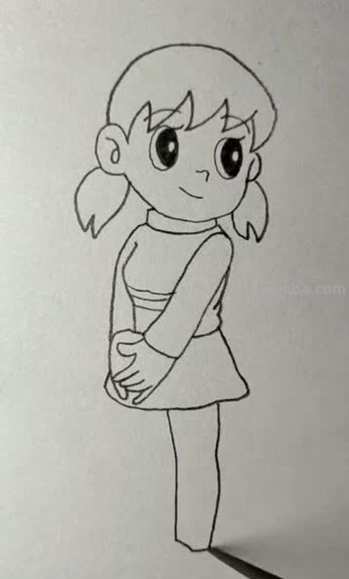 静香怎么画简笔画步骤 静香全名是什么?
