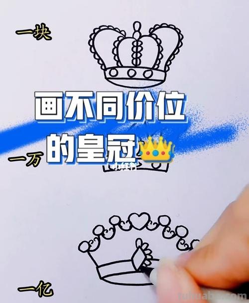 皇冠手抄报怎么画 王冠图片绘画?