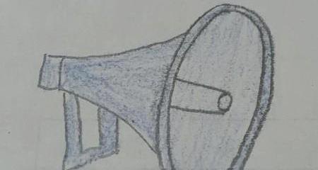 喇叭怎么画简笔画图片 简笔画之大喇叭？