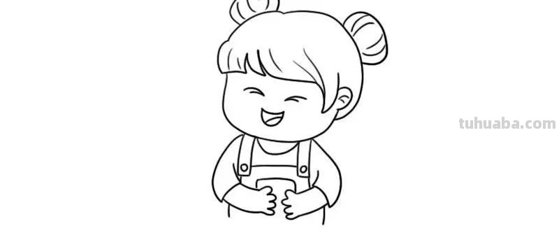 小女孩怎么画简单又漂亮