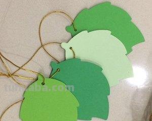用树叶形状的怎么做读书卡 二年级制作树叶形的卡片?