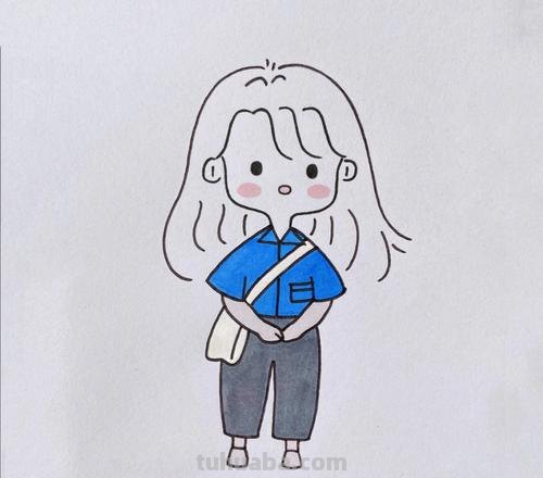 女孩简笔画画法教程 女孩简笔画画法教程视频