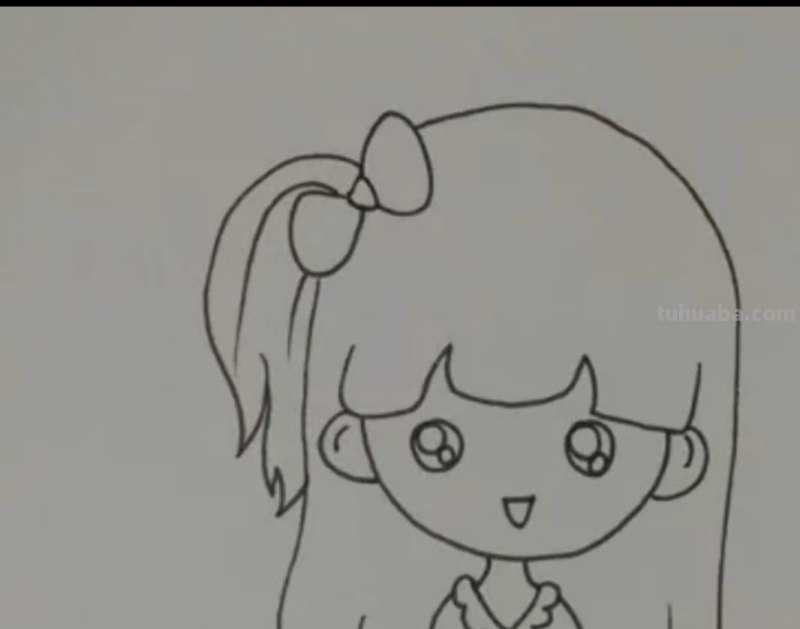 简单又可爱的小女孩怎么画