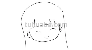 女孩子怎么画简笔画