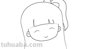 女孩子怎么画简笔画