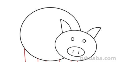 怎么画猪的简笔画步骤 简笔画画小猪怎么画？