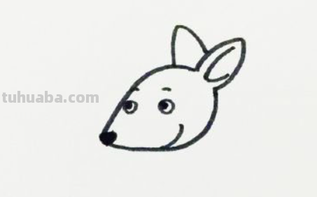 袋鼠简笔画怎么画