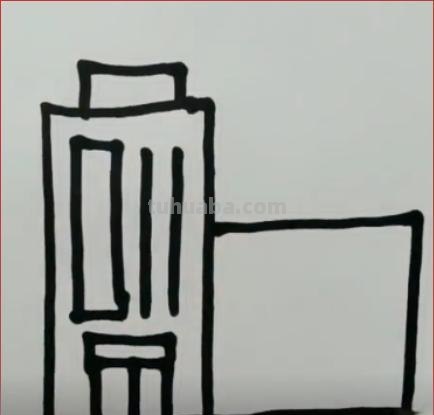 高楼大厦怎么画简笔画 儿童画中高楼大厦的简笔画怎么画？
