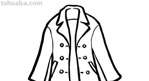 大衣怎么画简笔画图片 简笔画衣服的画法?