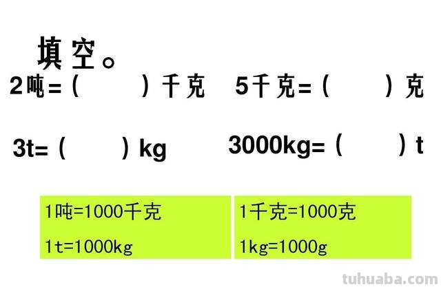 一吨 一吨等于多少斤
