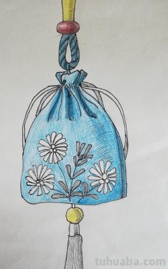 怎么画香囊手抄报 端午节香囊怎么画？
