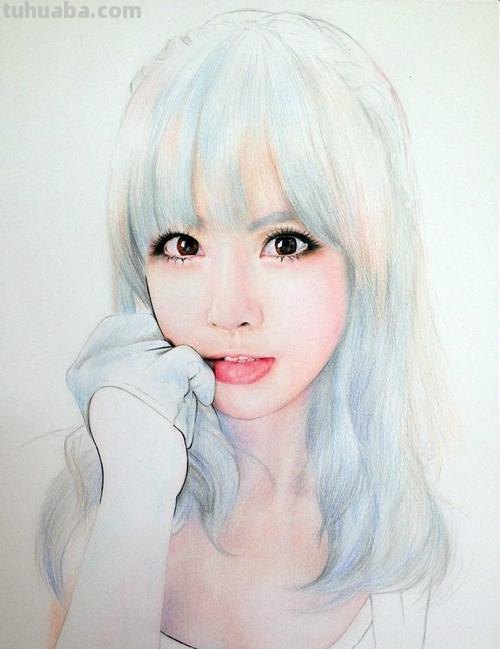 彩铅画真人肤色怎么上色 人物彩铅上色步骤,跟我一起画起来?