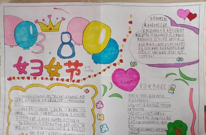 辣么姐手抄报 三八妇女节手抄报怎么画?