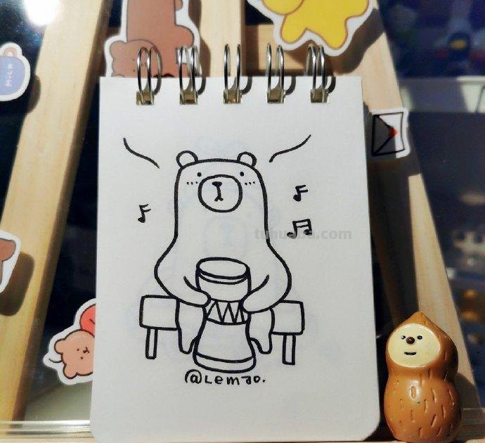 简笔画，萌萌的宠物