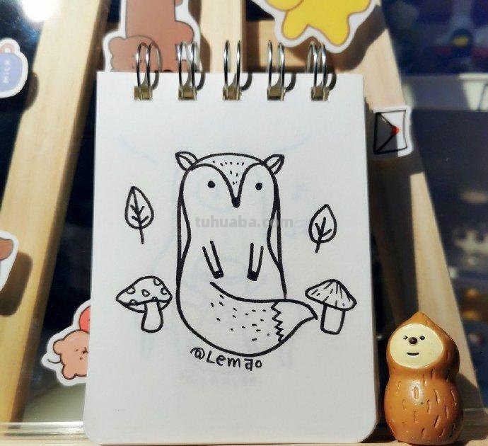 简笔画，萌萌的宠物
