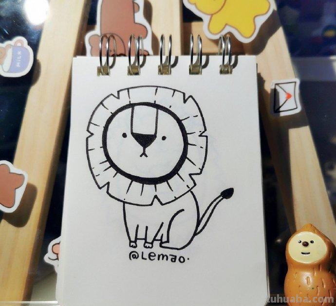 简笔画，萌萌的宠物