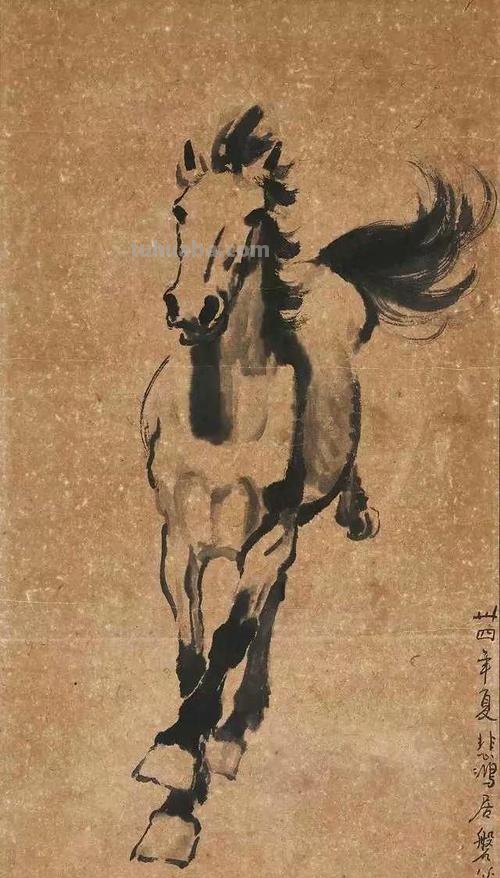 徐悲鸿画马 徐悲鸿画马齐白石画吓