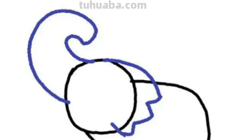 大象简笔画怎么画