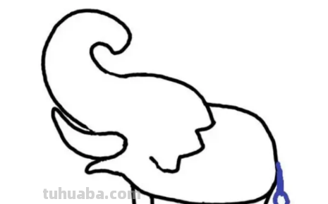大象简笔画怎么画