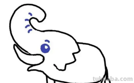 大象简笔画怎么画