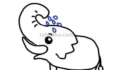 大象简笔画怎么画