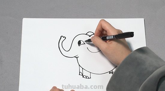 大象简笔画
