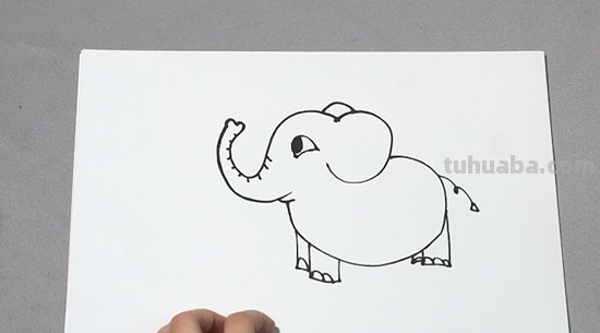 大象简笔画