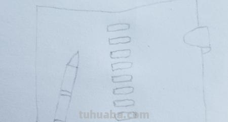 笔记本怎么画简笔画 简笔画笔记本的画法？