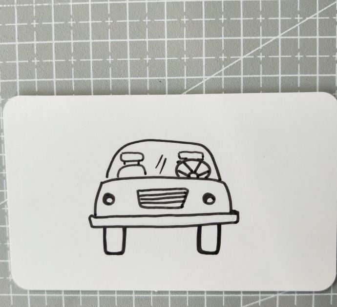 小车车简笔画来一波！拖拉机、小火车……男孩子的最爱哦