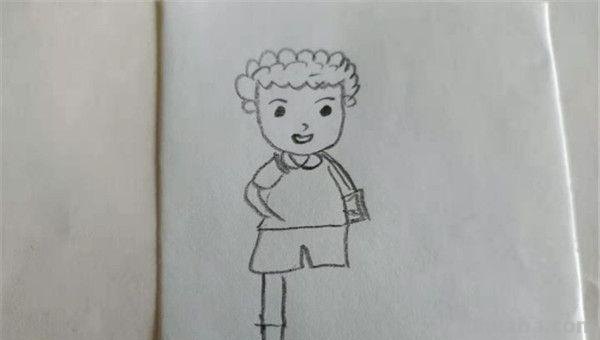 怎么画男人简笔画图片 简笔画男生怎么画，怎么画男生？