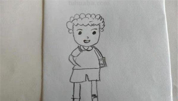 怎么画男人简笔画图片 简笔画男生怎么画，怎么画男生？