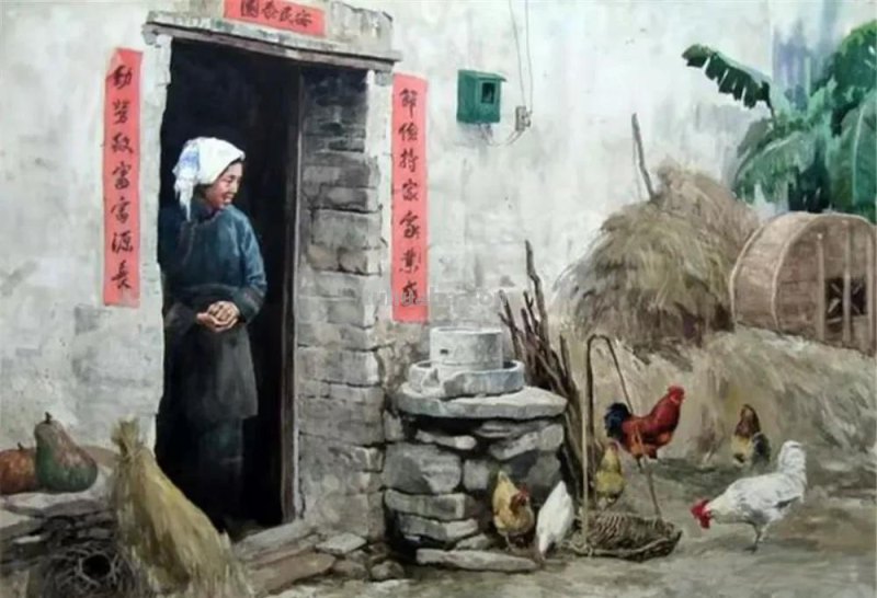 广东水彩画家陆铎生风景花卉静物作品选集
