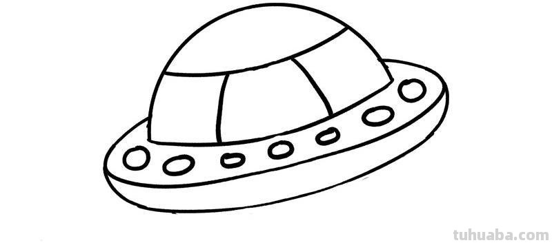 宇宙飞船怎么画简笔画 简笔画宇宙飞船的画法?