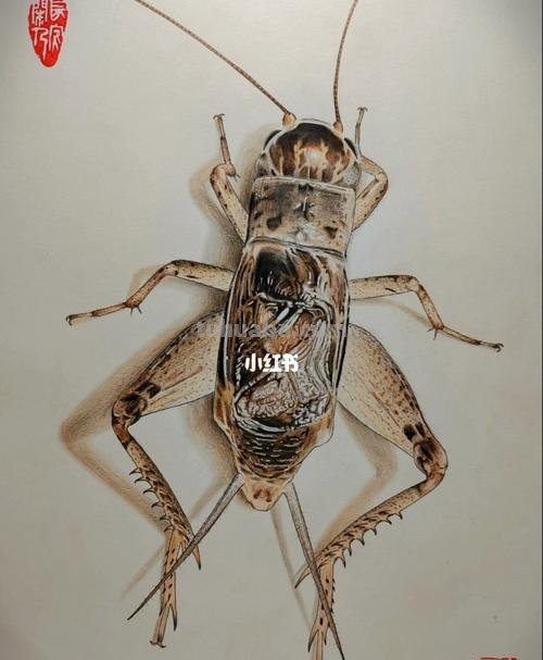蟋蟀怎么画 彩铅儿童版 蟋蟀笔画?