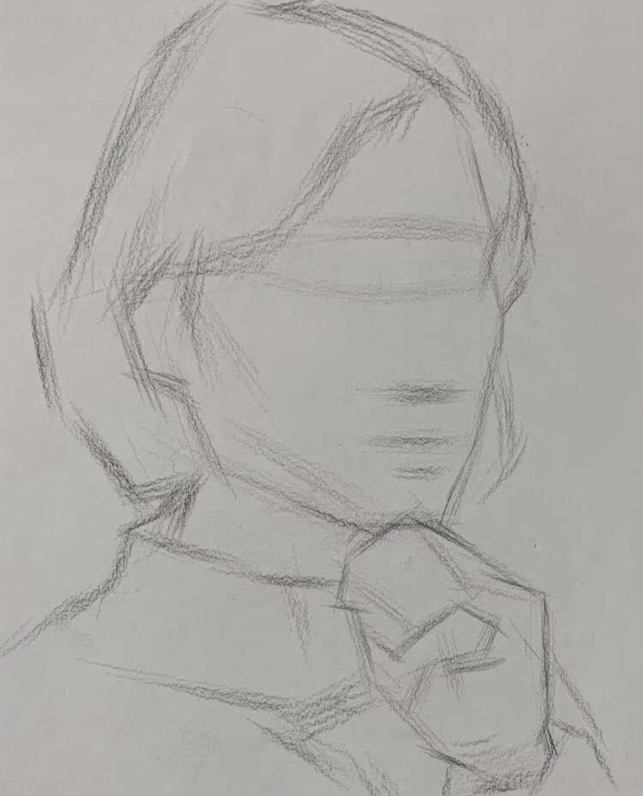 素描头像步骤及画法