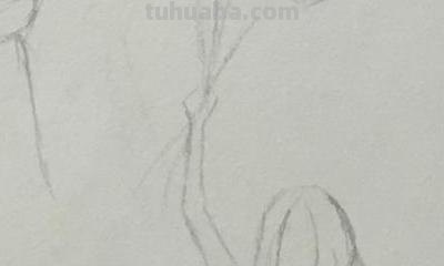 彩铅怎么画蓝色头发女生 漫画女生浅蓝色头发怎么上色？
