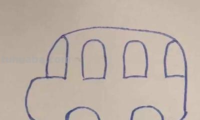 出租车怎么画简笔画 出租车的颜色怎么涂？