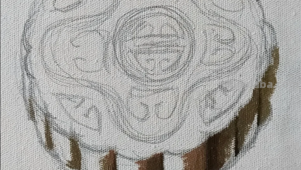 月饼的花纹怎么画