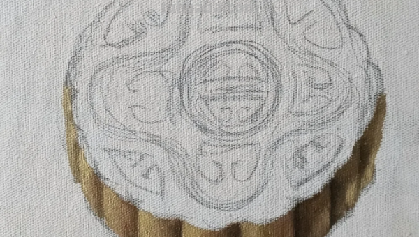 月饼的花纹怎么画