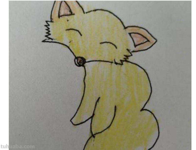 狐狸的头怎么画简笔画 怎么样画小动物简单的？