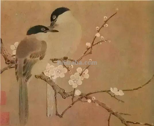 谁说魏晋时期找不到花鸟画？原来根本就没在纸上，而是在这些地方