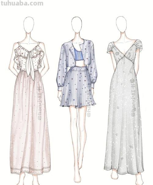 服装手绘教程 服装手绘教程视频
